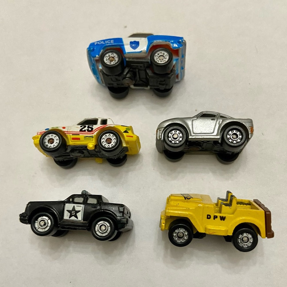 Vintage,  Lot of 5 Miniature 1.25-inch Cars (B)