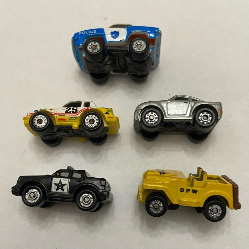 Vintage,  Lot of 5 Miniature 1.25-inch Cars (B)