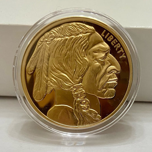 National Collectors Mint- 2023, $50.00 Tribute Proof Gold Plated Coin
