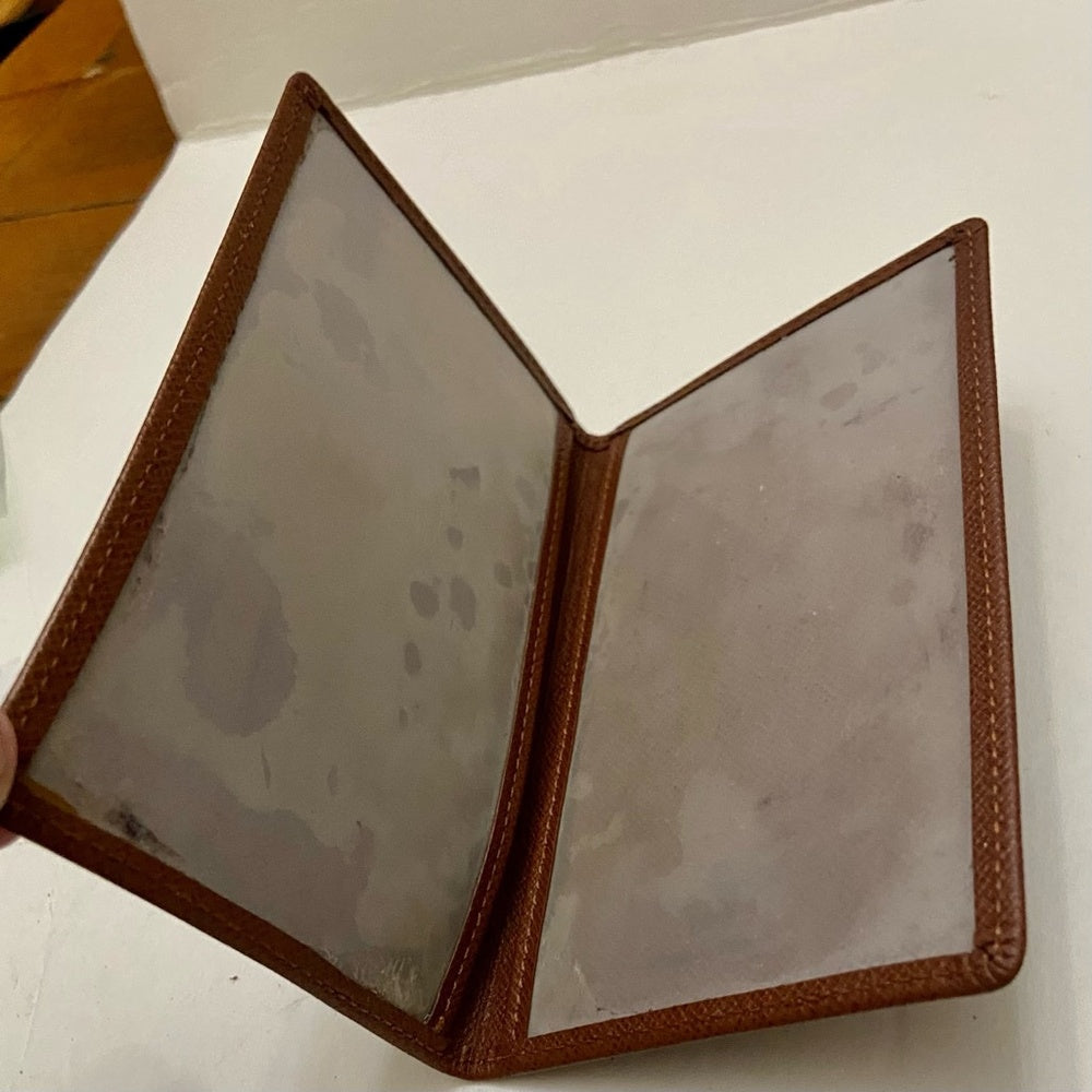 Louis Vuitton Brown Taiga Leather ID-Credit Card Case