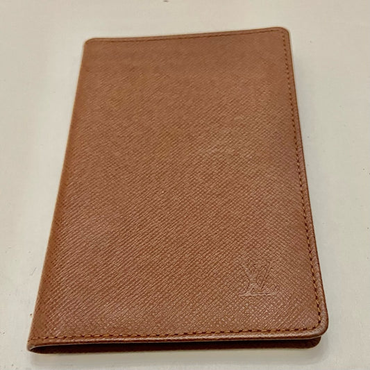 Louis Vuitton Brown Taiga Leather ID-Credit Card Case
