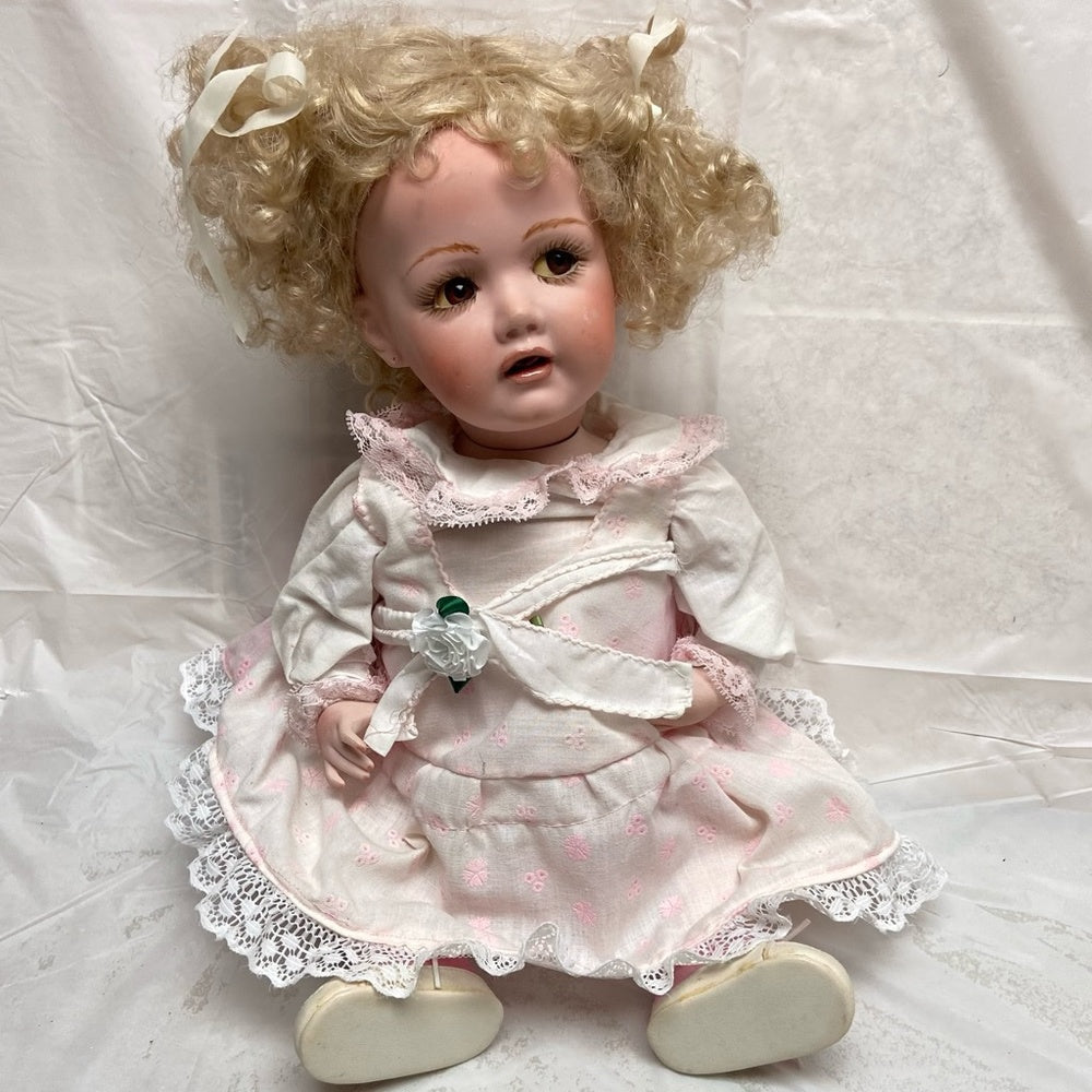 Vintage, JDK, Germany 18in  Kestner Porcelain Baby Doll
