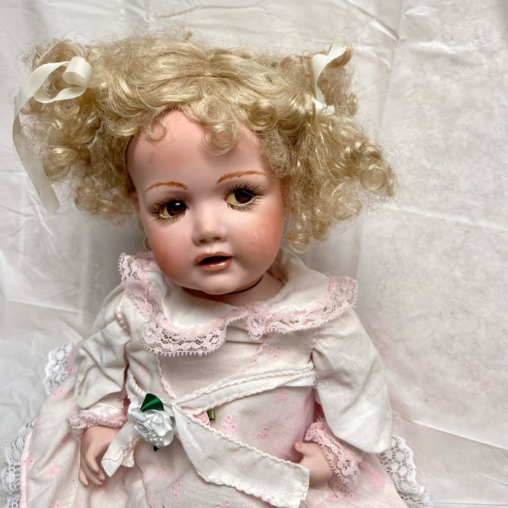 Vintage, JDK, Germany 18in  Kestner Porcelain Baby Doll