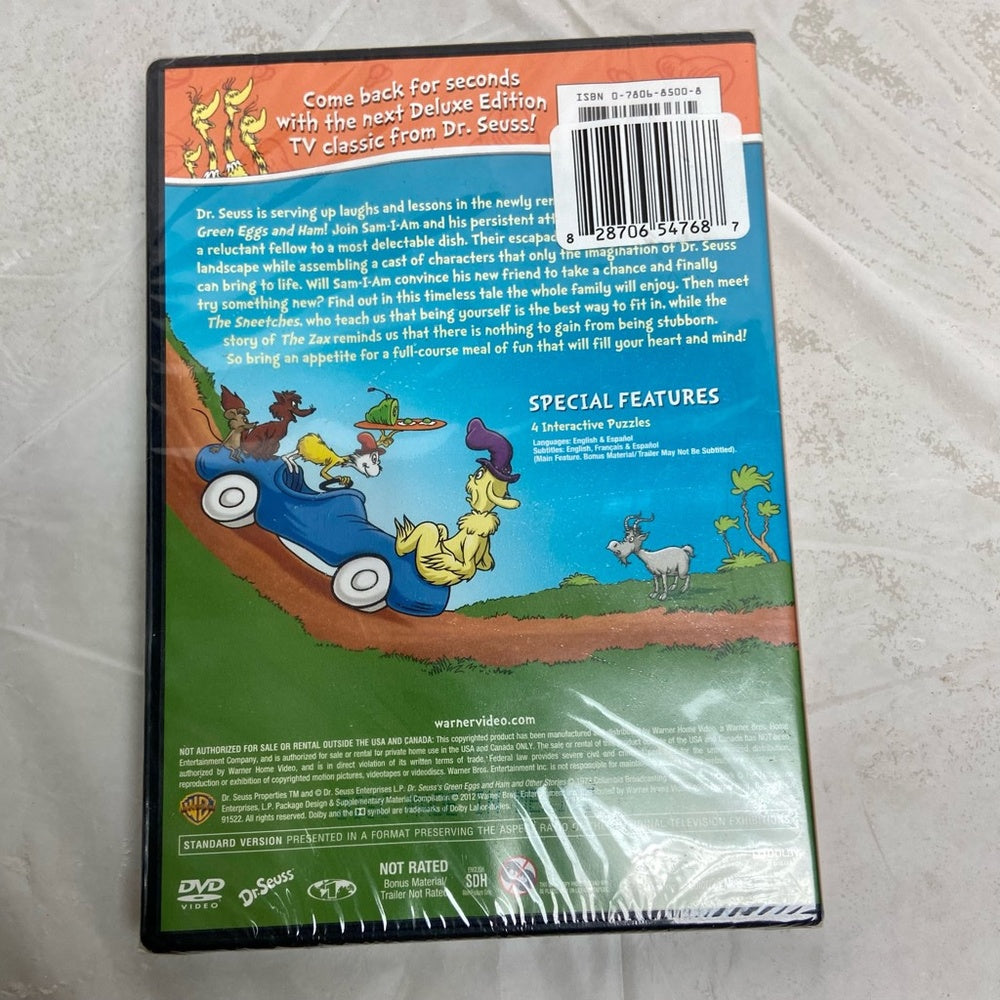 Dr. Seuss's Green Eggs & Ham and Other Stories -De Luxe Edition {DVD-Video}