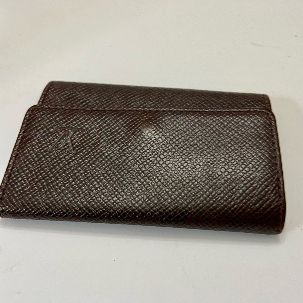 Louis Vuitton Brown Taiga Leather 6-Hooks Key Case